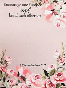 Muistilaput, Encourage one another