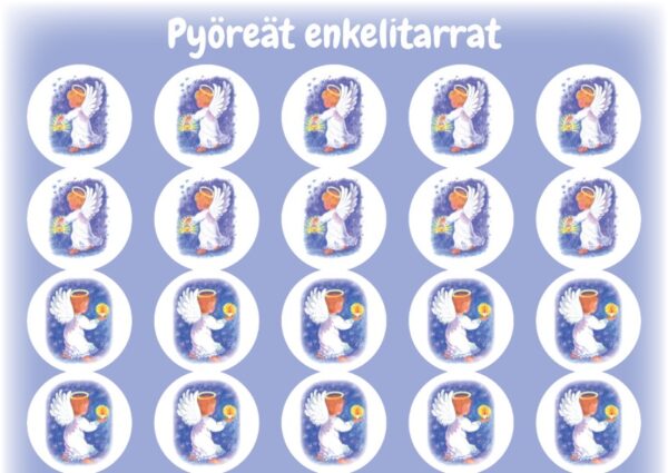 Pyöreät enkelitarrat